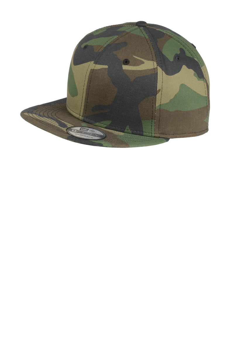 New Era - Flat Bill Snapback Cap - Camo