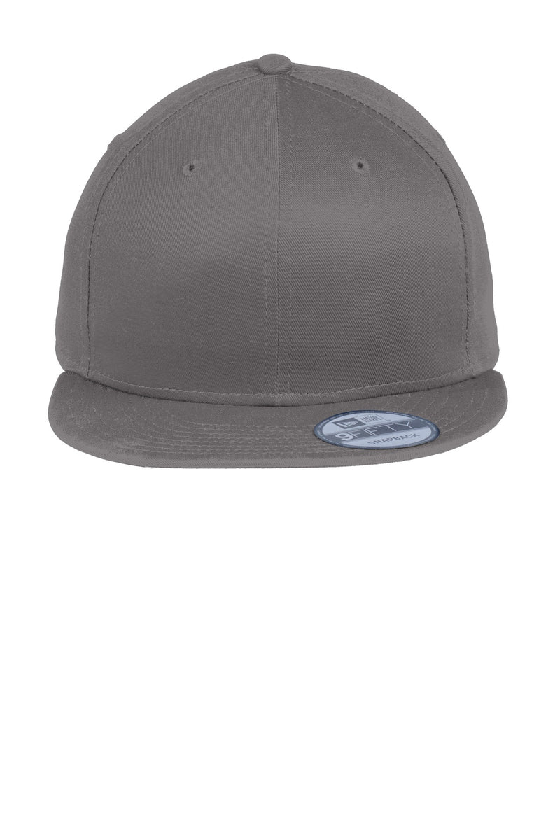 New Era - Flat Bill Snapback Cap - Charcoal
