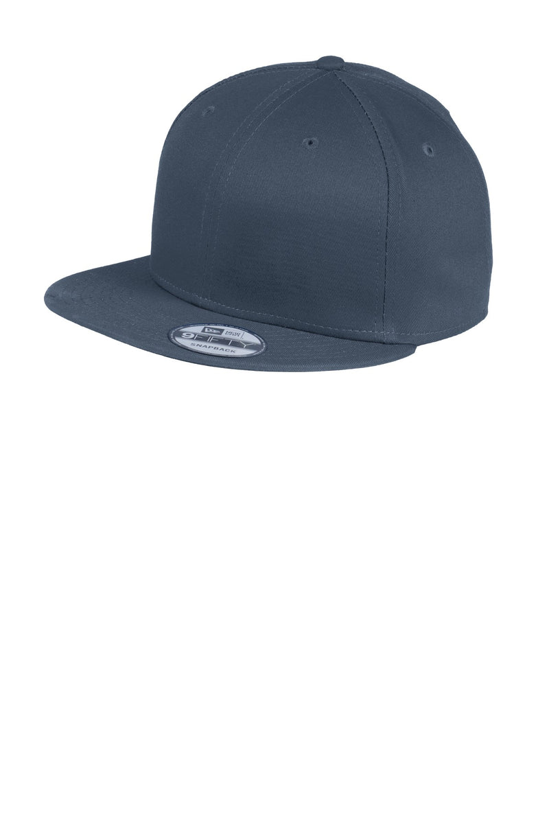New Era - Flat Bill Snapback Cap - Deep Navy