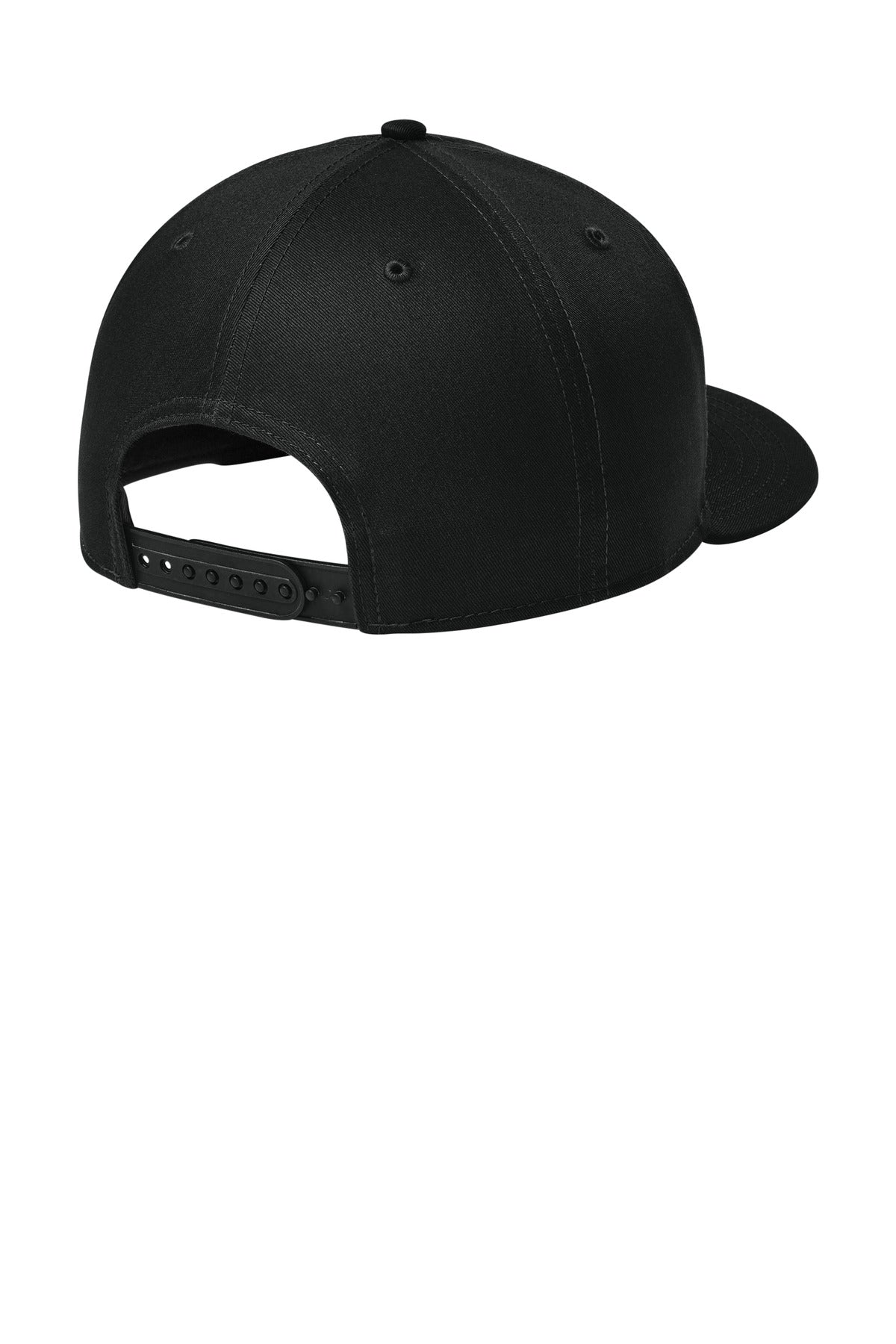 New Era - Flat Bill Snapback Cap - Flag Black