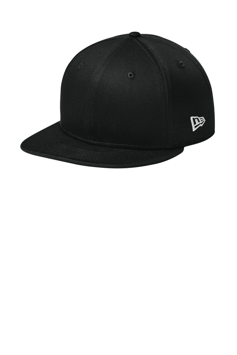 New Era - Flat Bill Snapback Cap - Flag Black