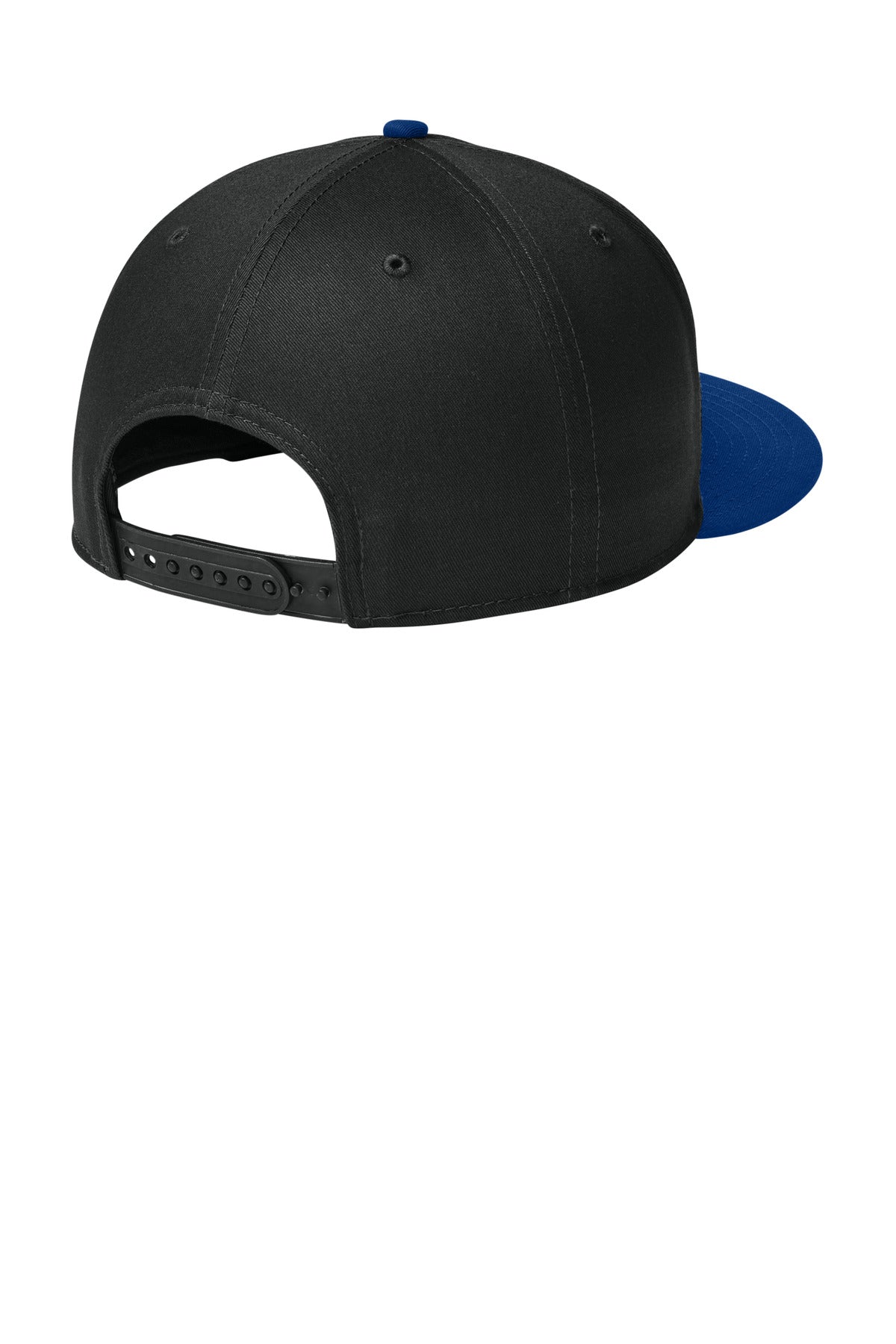 New Era - Flat Bill Snapback Cap - Flag Black/ Royal