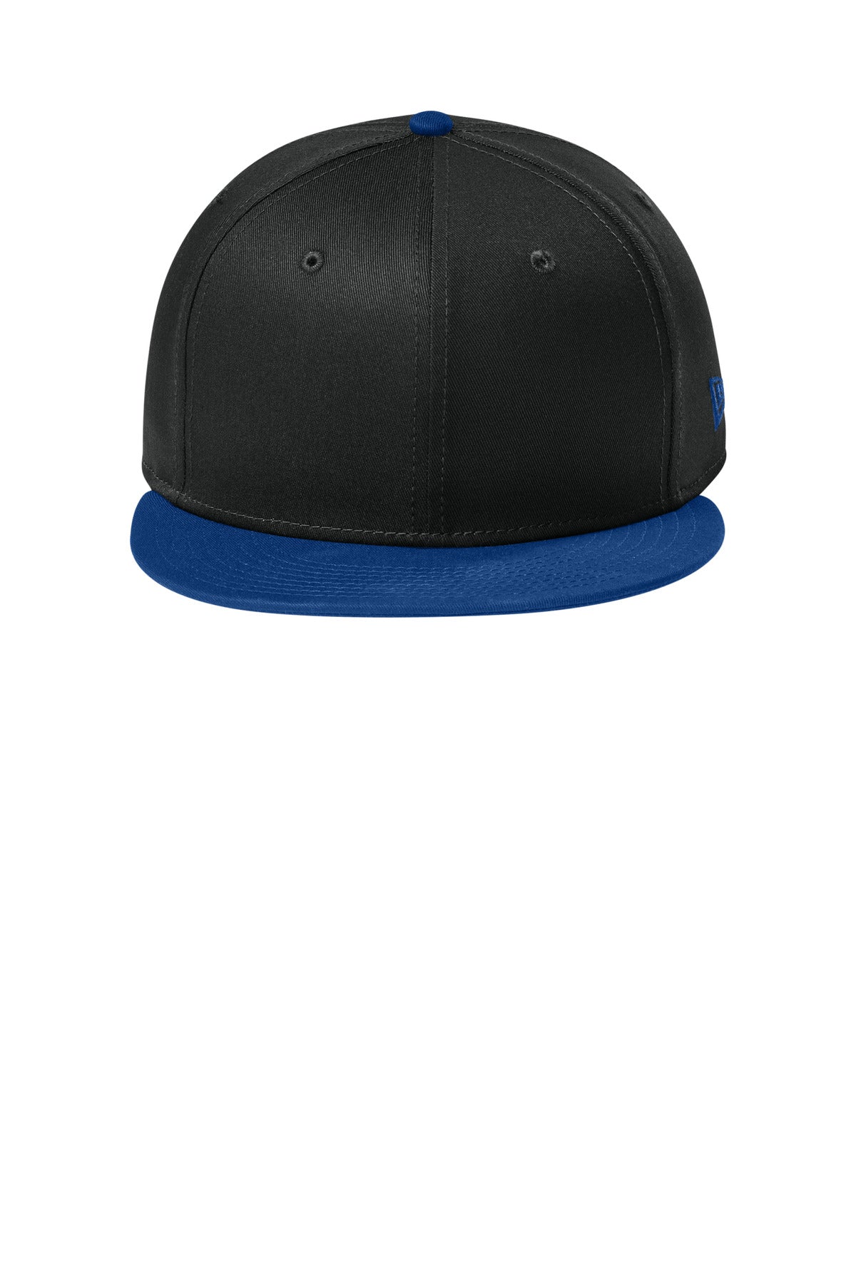 New Era - Flat Bill Snapback Cap - Flag Black/ Royal