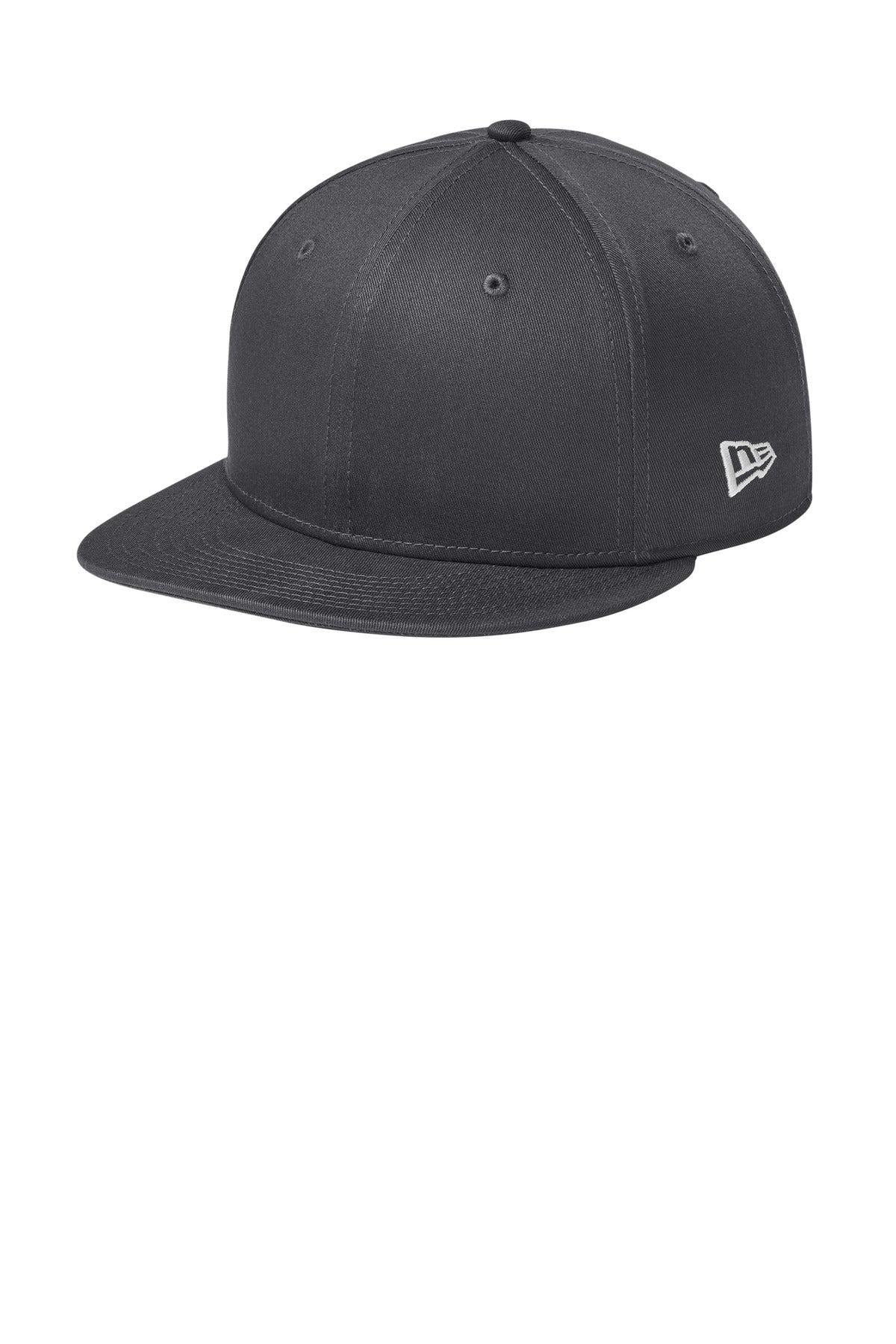 New Era - Flat Bill Snapback Cap - Flag Charcoal