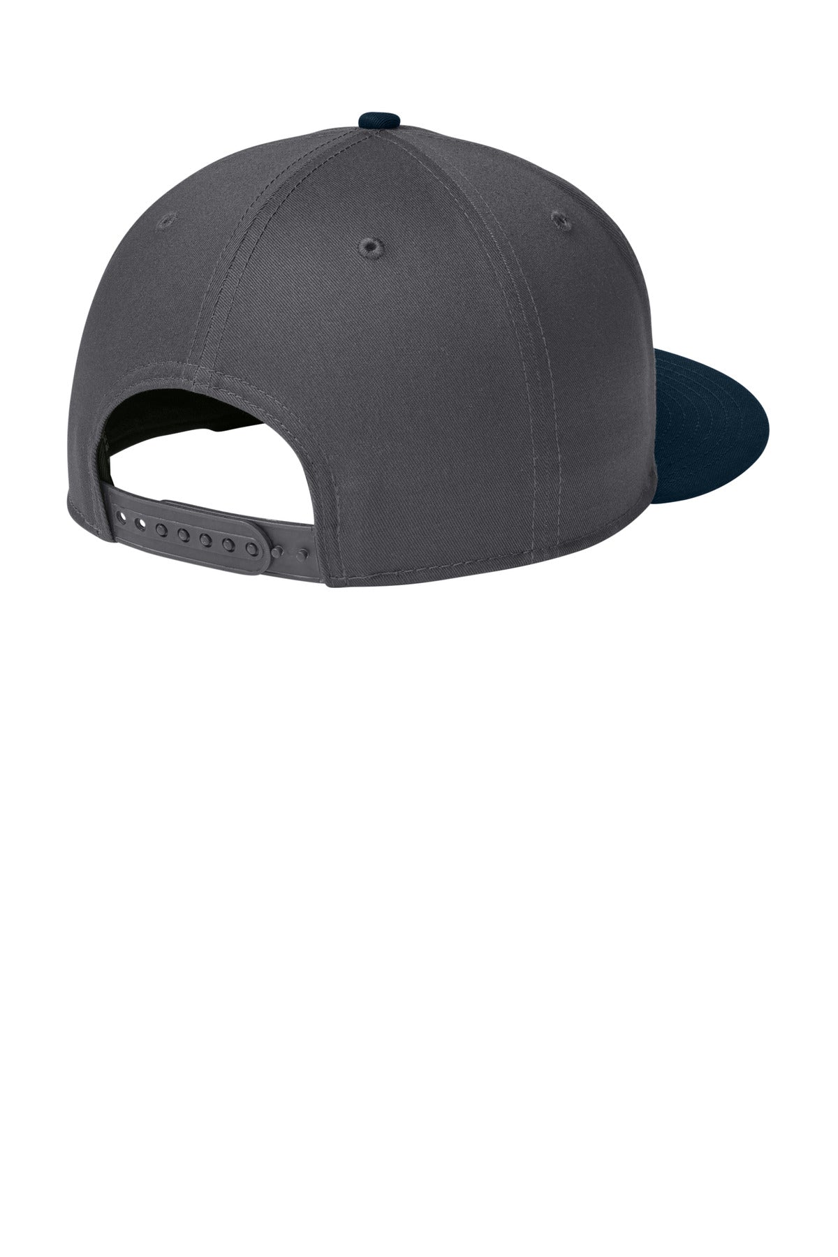 New Era - Flat Bill Snapback Cap - Flag Charcoal/ Deep Navy