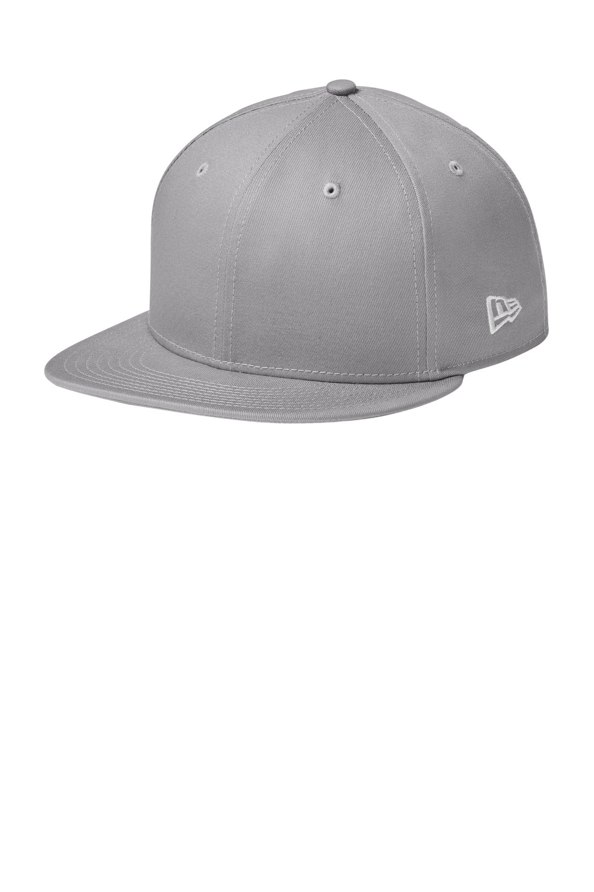 New Era - Flat Bill Snapback Cap - Flag Grey