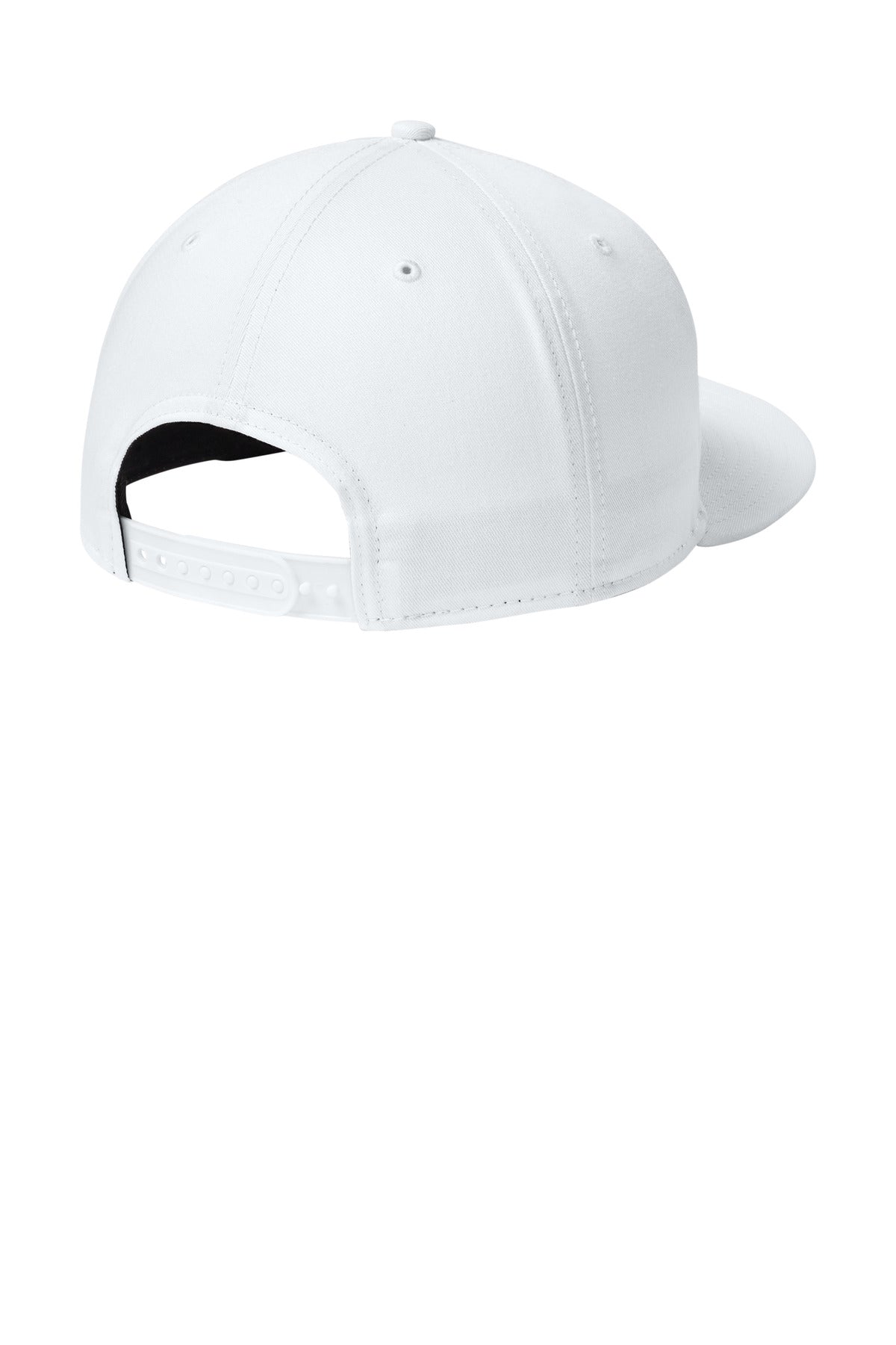New Era - Flat Bill Snapback Cap - Flag White