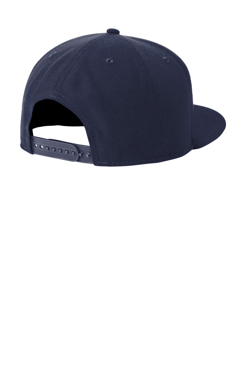 New Era Standard Fit Flat Bill Snapback Cap - Deep Navy