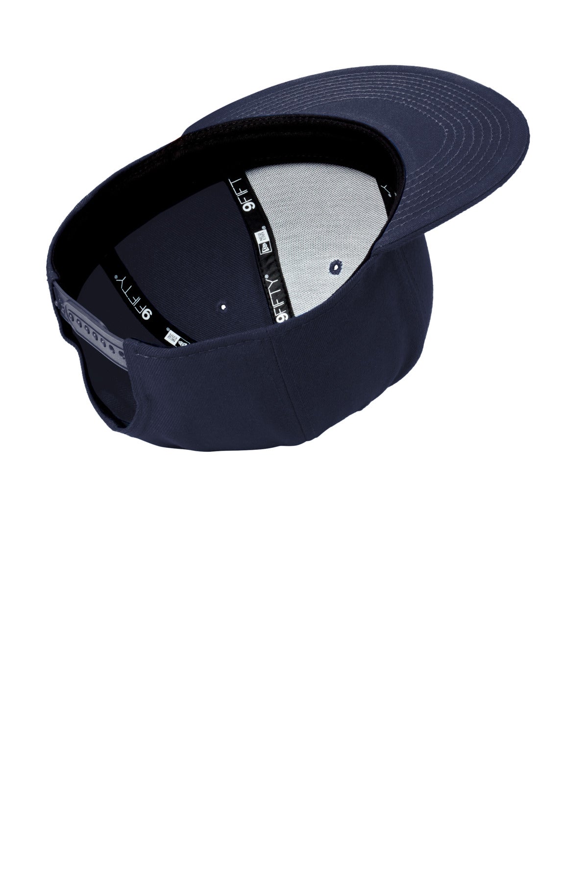New Era Standard Fit Flat Bill Snapback Cap - Deep Navy