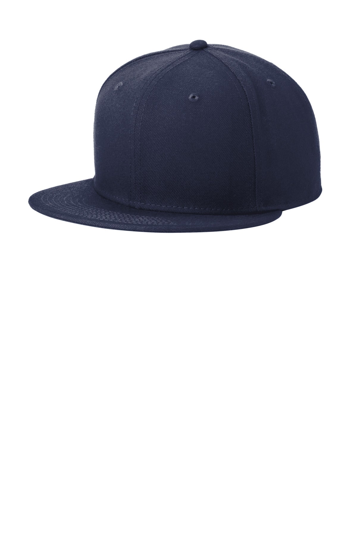 New Era Standard Fit Flat Bill Snapback Cap - Deep Navy