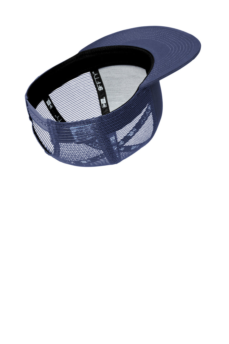 New Era Standard Fit Snapback Trucker Cap - Deep Navy/ Deep Navy