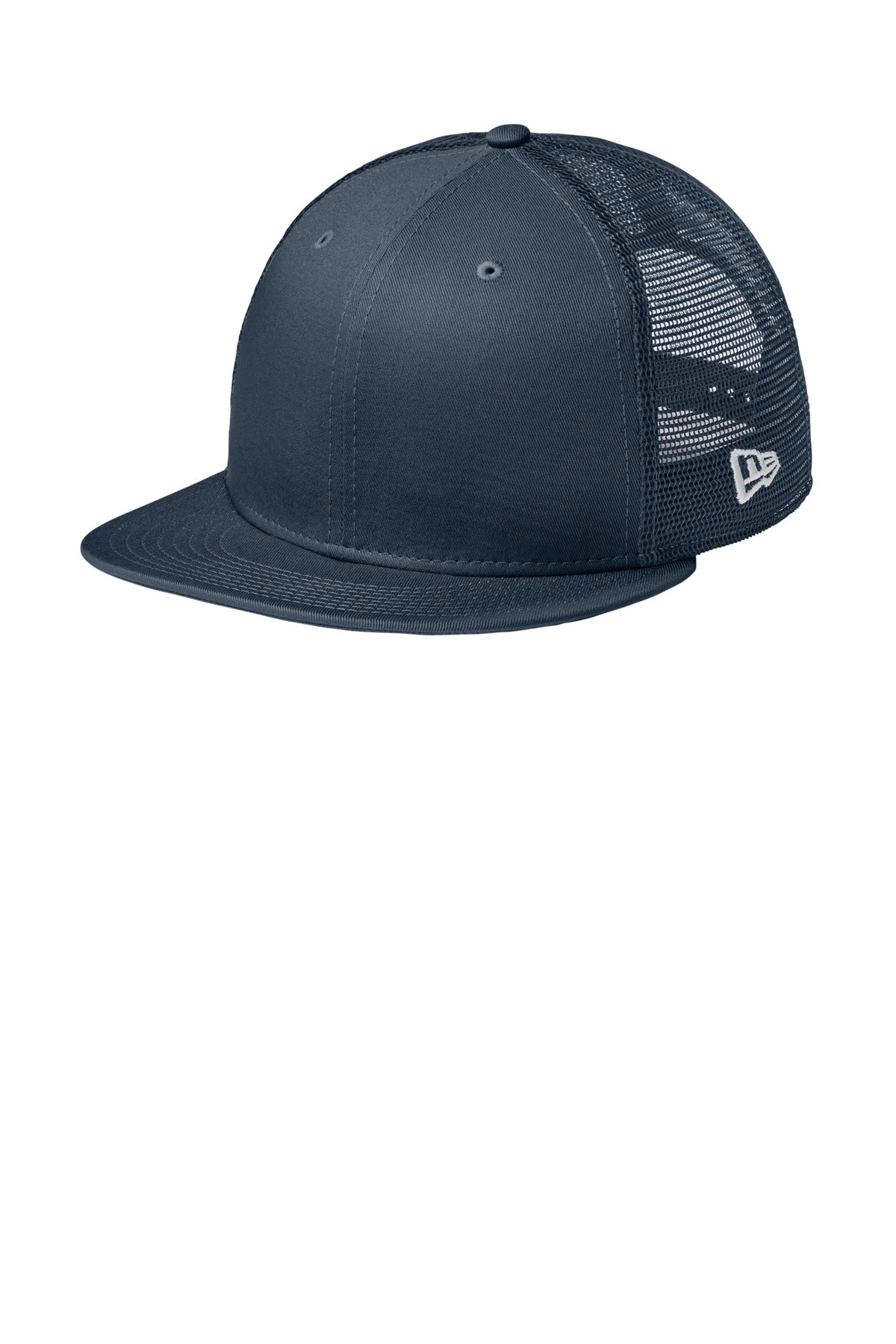 New Era Standard Fit Snapback Trucker Cap - Flag Deep Navy/ Deep Navy
