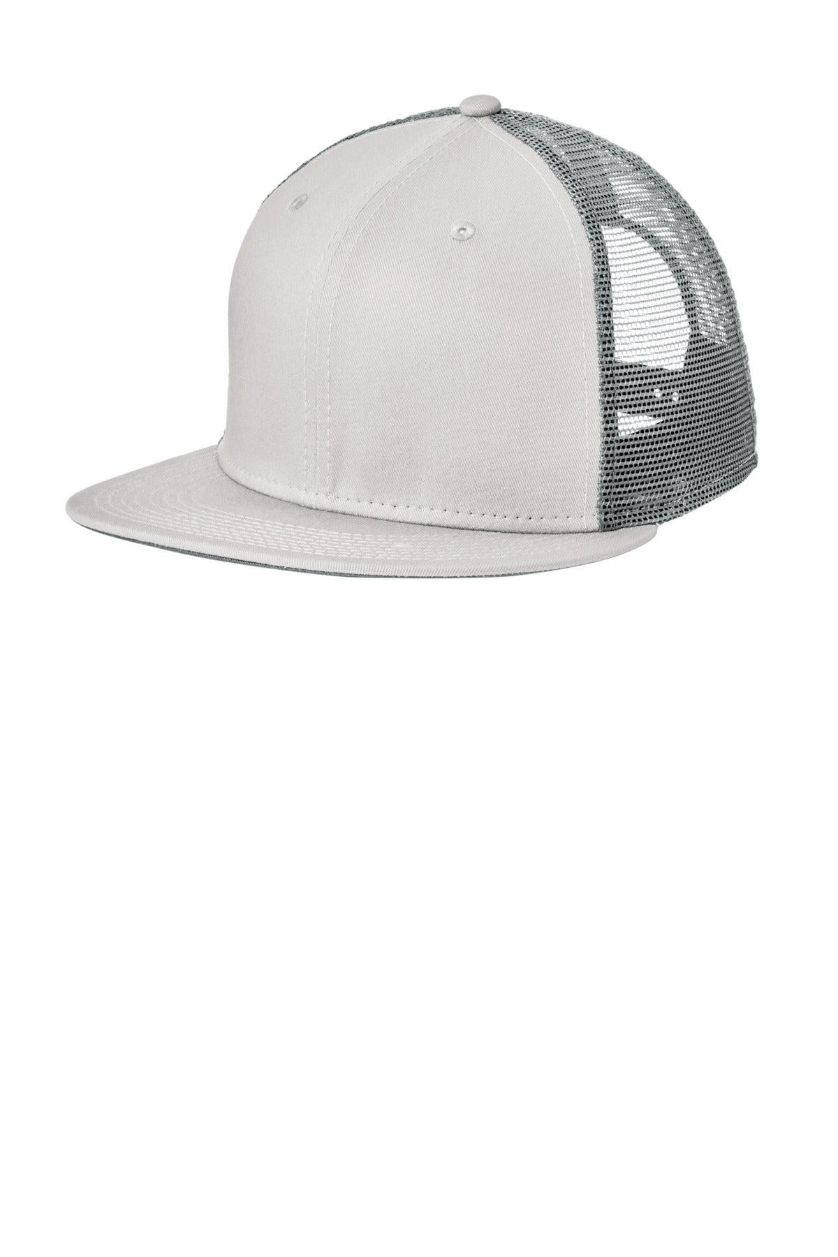 New Era Standard Fit Snapback Trucker Cap - Grey/ Graphite