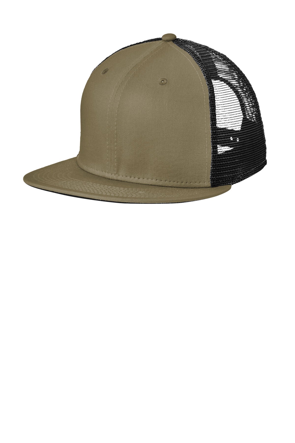 New Era Standard Fit Snapback Trucker Cap - Olive/ Black