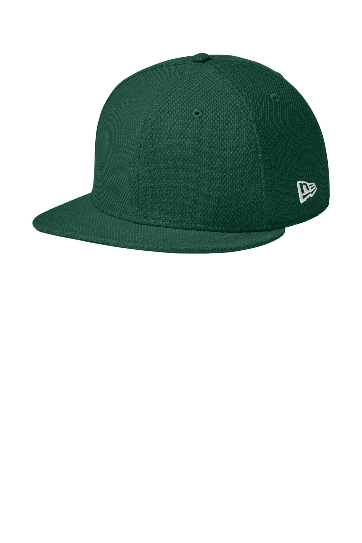 New Era  Original Fit Diamond Era Flat Bill Snapback Cap - Flag Dark Green