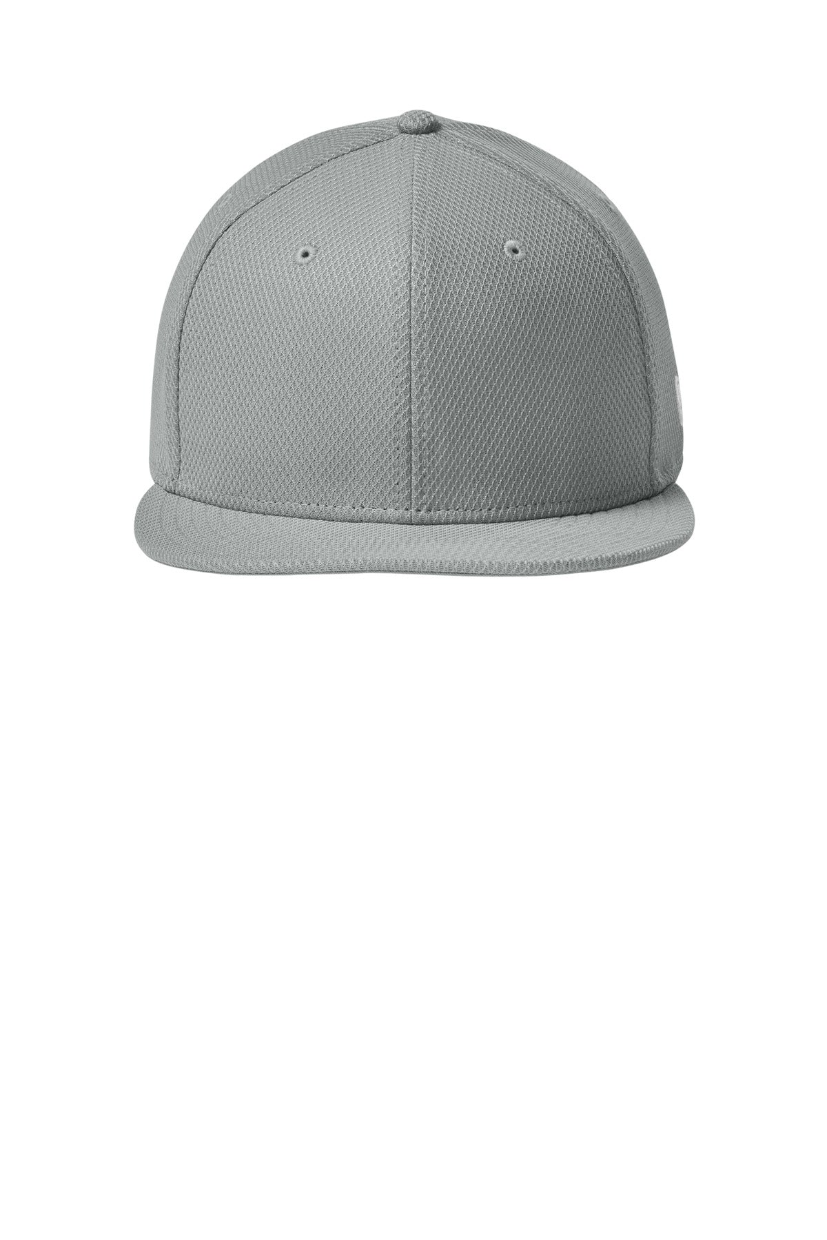 New Era  Original Fit Diamond Era Flat Bill Snapback Cap - Flag Grey