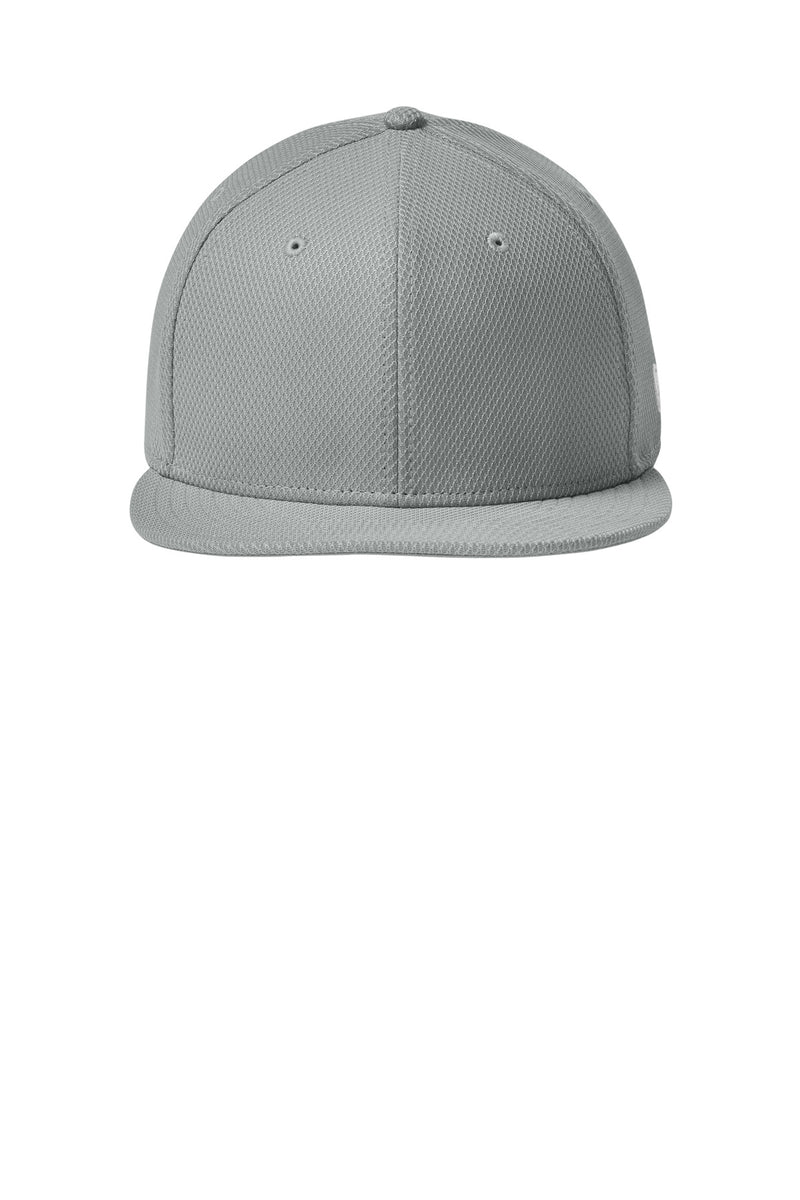 New Era  Original Fit Diamond Era Flat Bill Snapback Cap - Flag Grey