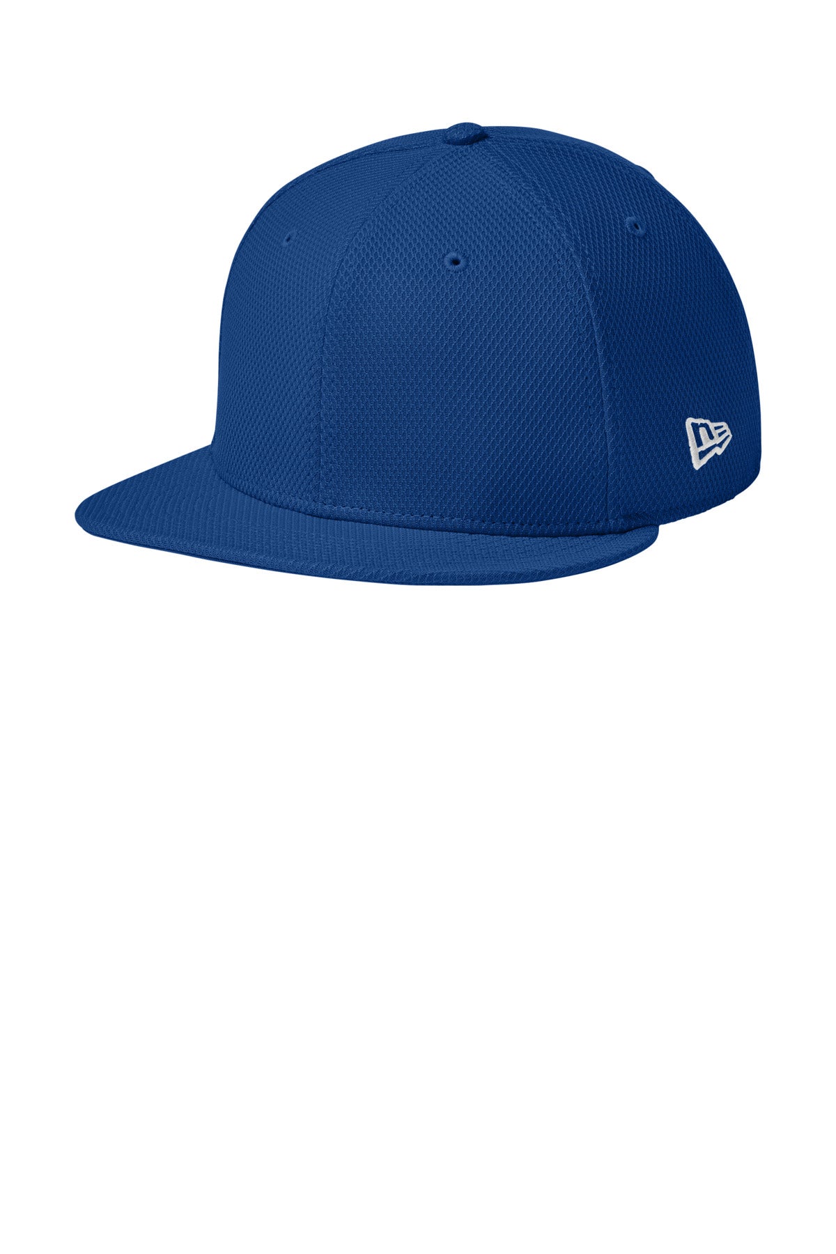 New Era  Original Fit Diamond Era Flat Bill Snapback Cap - Flag Royal