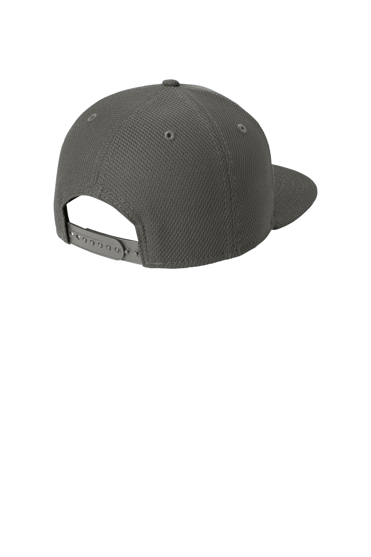 New Era  Original Fit Diamond Era Flat Bill Snapback Cap - Graphite