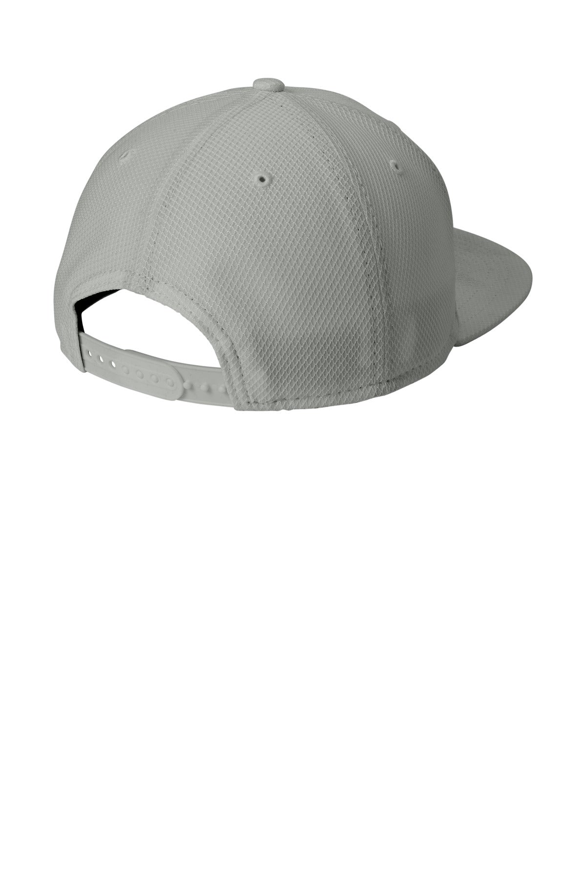 New Era  Original Fit Diamond Era Flat Bill Snapback Cap - Grey