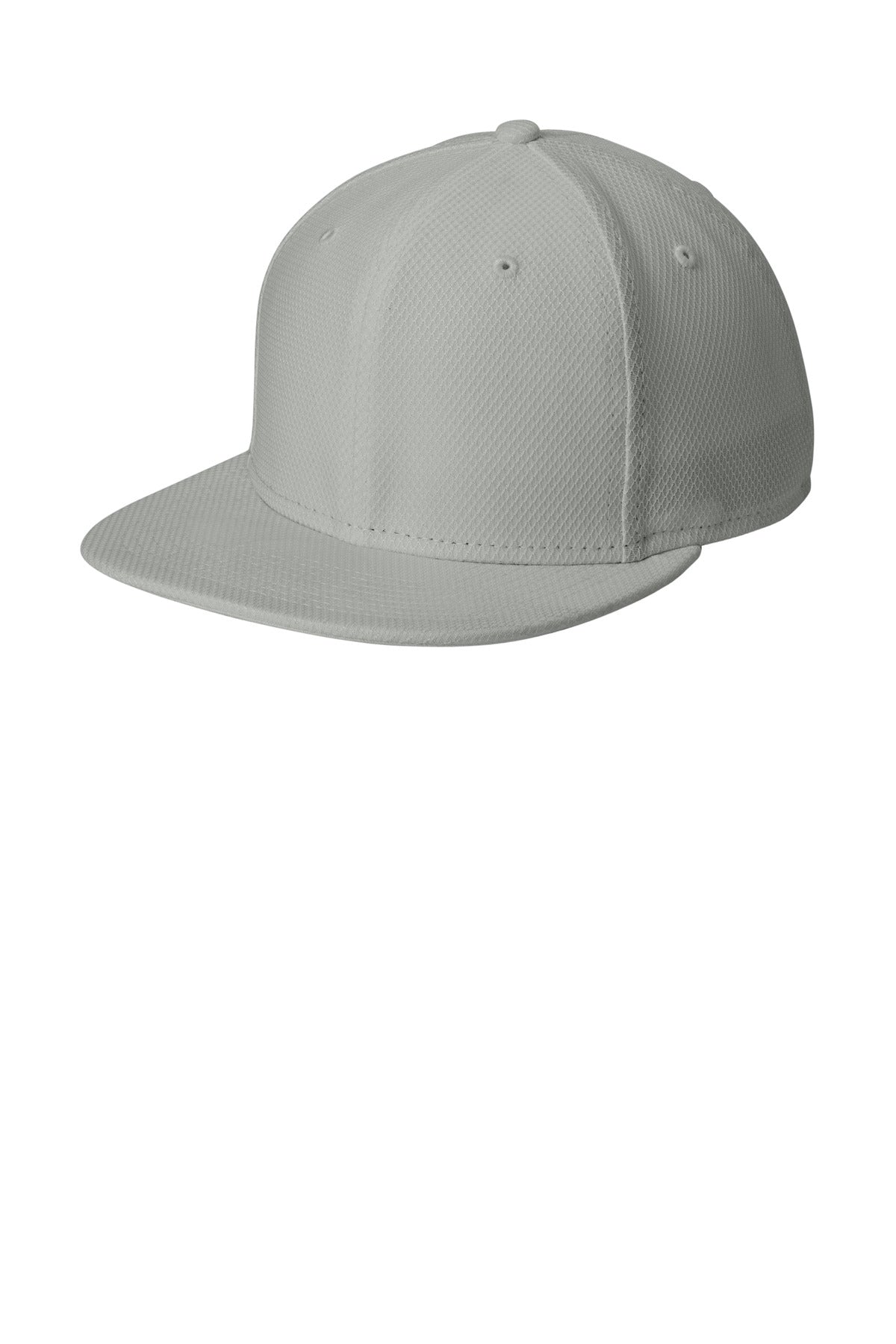 New Era  Original Fit Diamond Era Flat Bill Snapback Cap - Grey