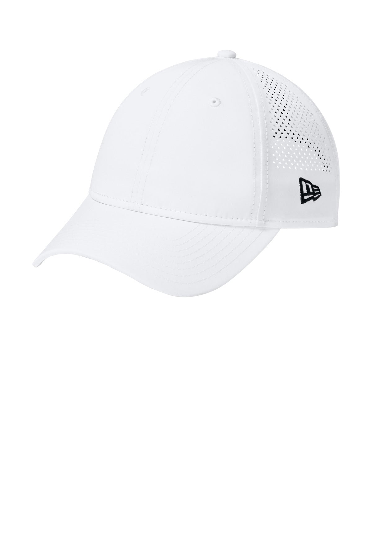 New Era  Perforated Performance Cap - Flag White