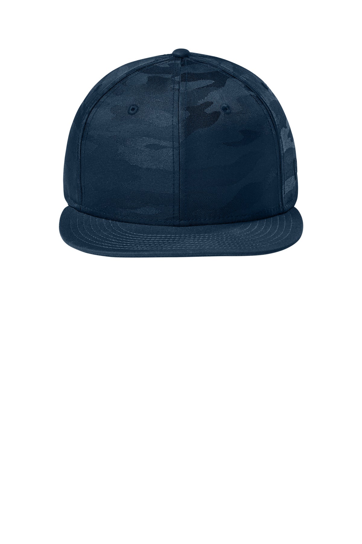 New Era  Camo Flat Bill Snapback Cap - Flag Deep Navy/ Deep Navy Camo