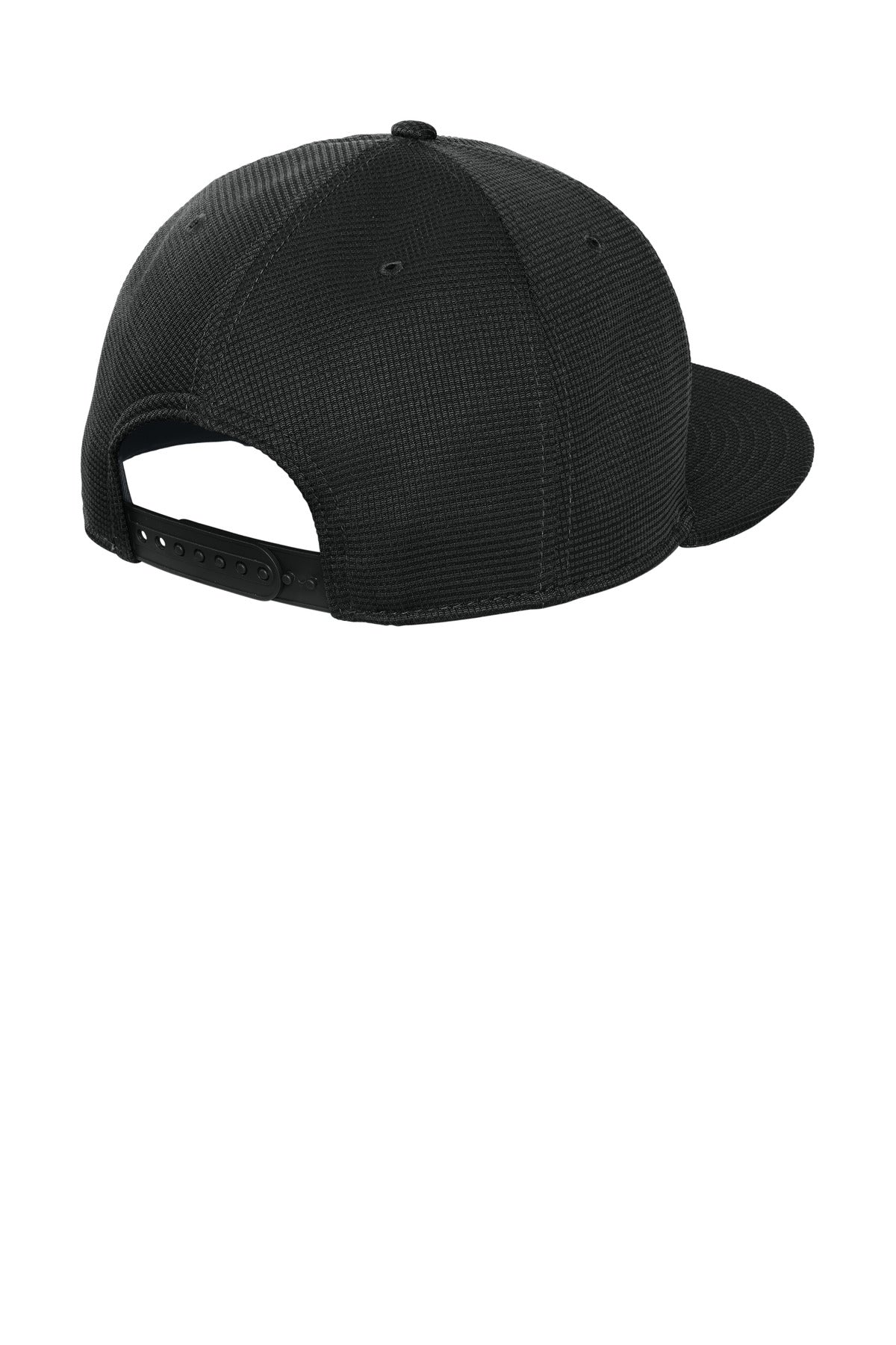 New Era Pivot Flat Bill Snapback Cap - Black