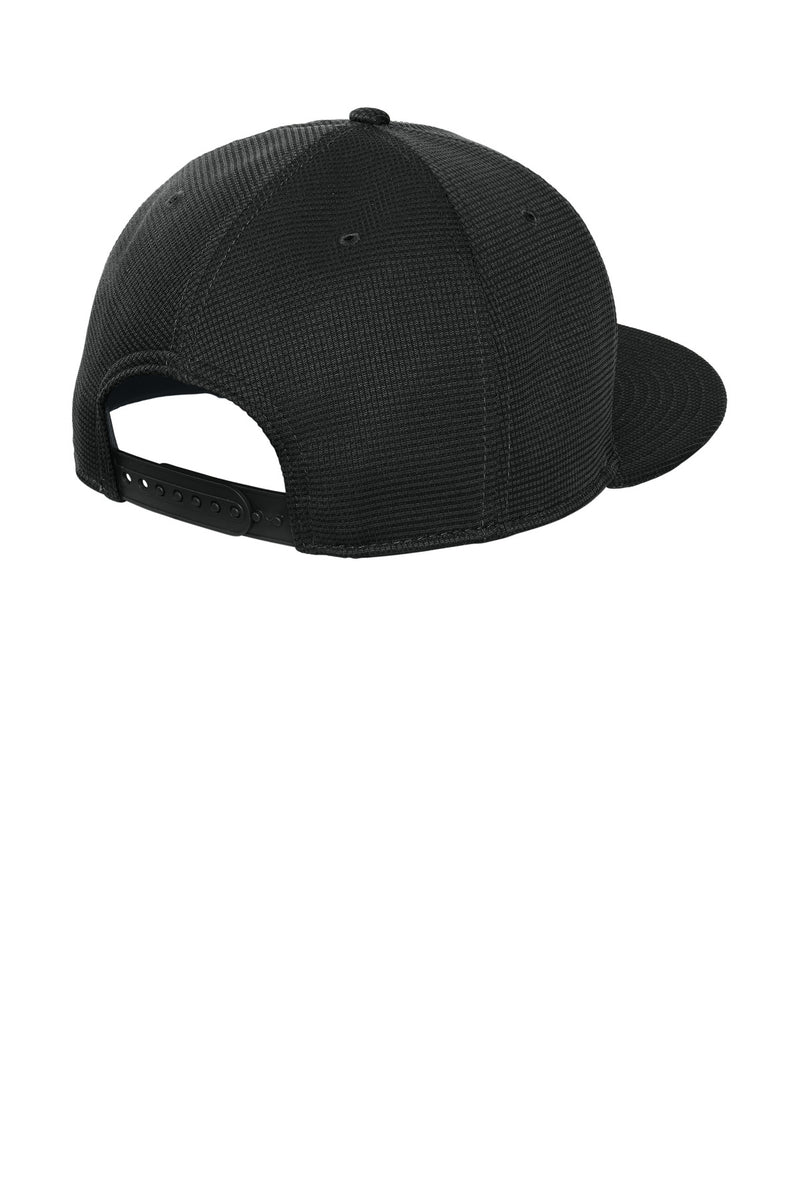 New Era Pivot Flat Bill Snapback Cap - Black