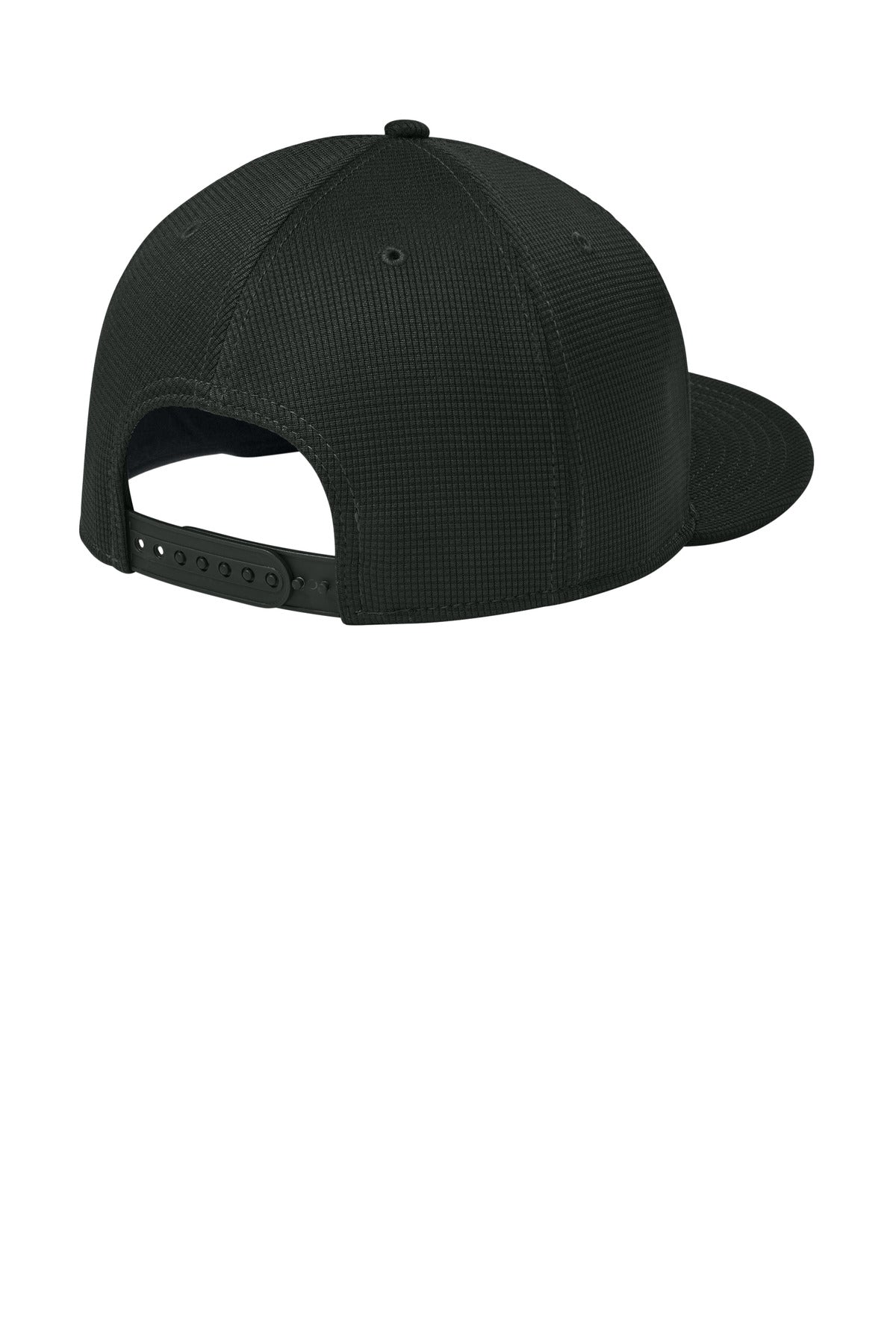 New Era Pivot Flat Bill Snapback Cap - Flag Black