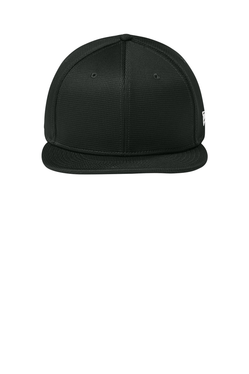 New Era Pivot Flat Bill Snapback Cap - Flag Black