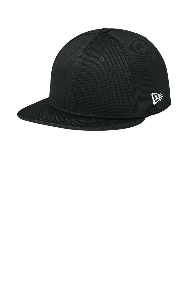 New Era Pivot Flat Bill Snapback Cap - Flag Black