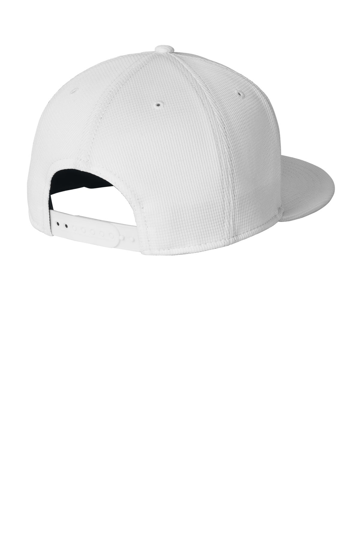 New Era Pivot Flat Bill Snapback Cap - White