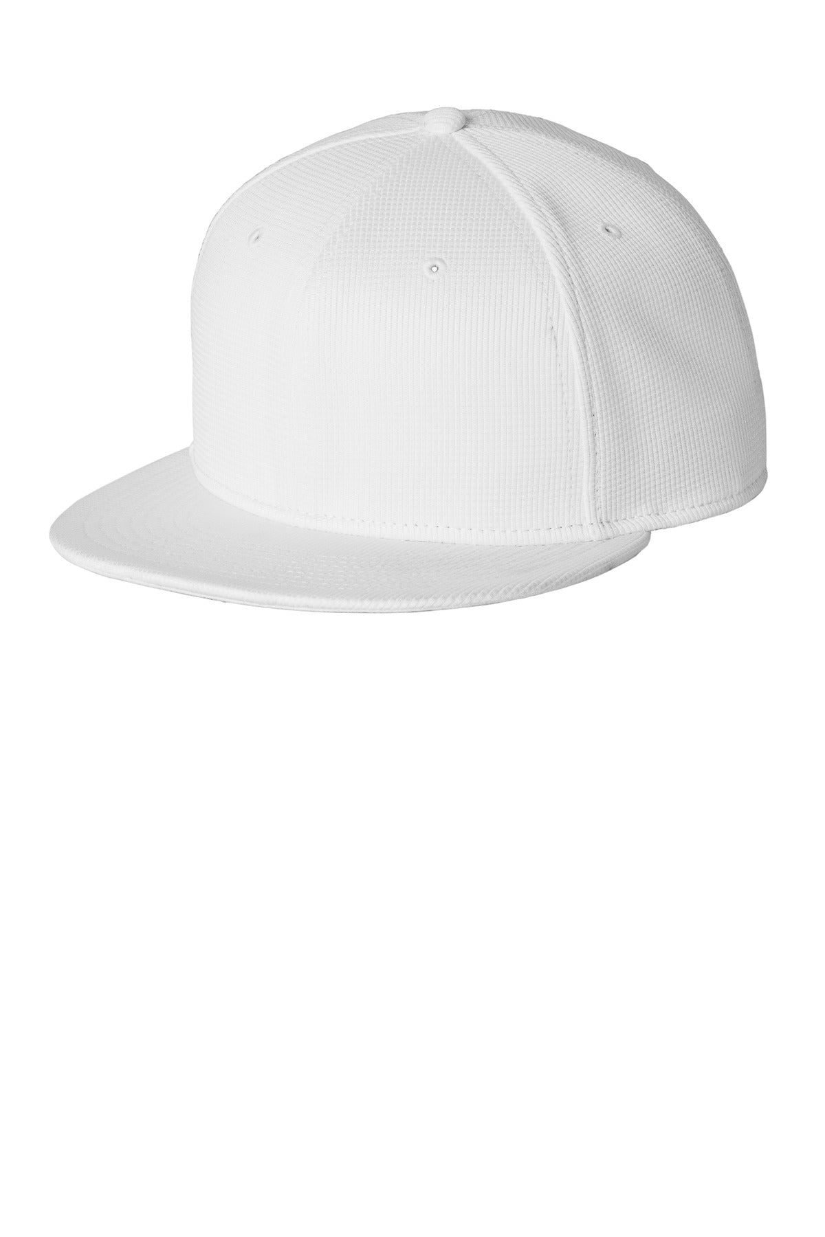 New Era Pivot Flat Bill Snapback Cap - White