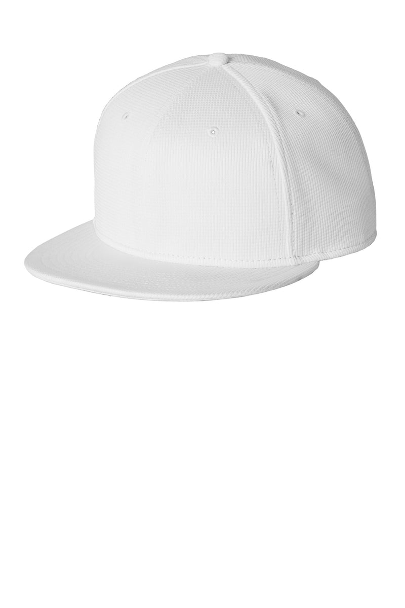 New Era Pivot Flat Bill Snapback Cap - White