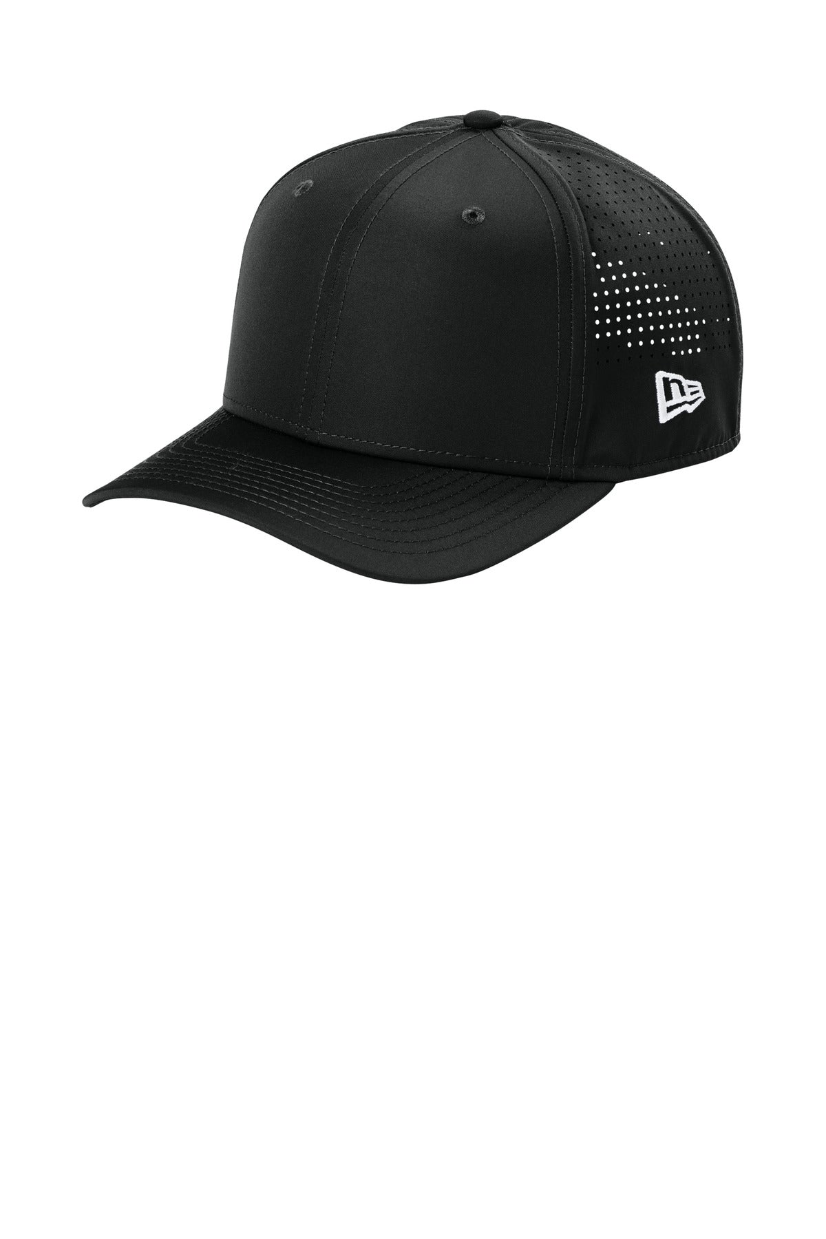 New Era 9SEVENTY Perforated Snapback Cap - Black