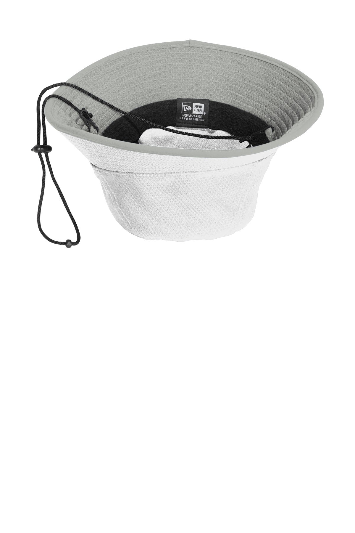 New Era  Hex Era Bucket Hat - White/ Rainstorm Grey