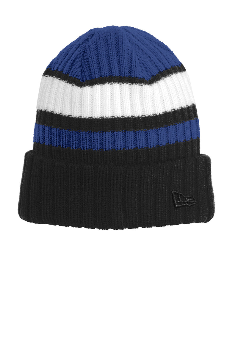 New Era Ribbed Tailgate Beanie - Royal/ Black