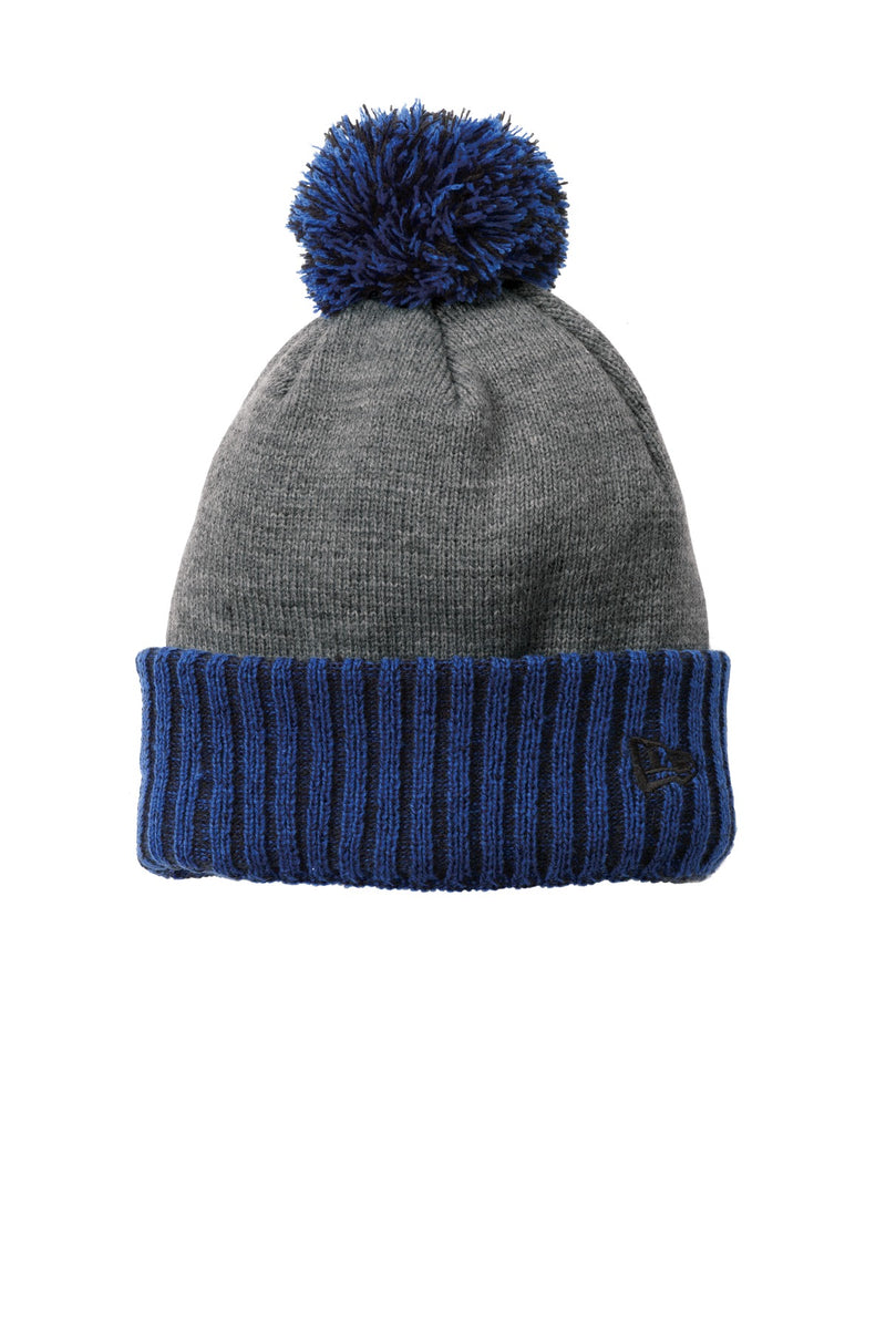 New Era  Colorblock Cuffed Beanie - Royal/ Heather Grey