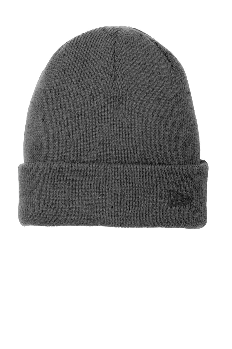 New Era  Speckled Beanie - Graphite/ Black