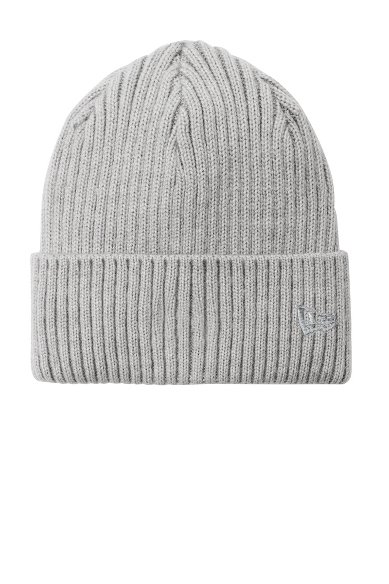 New Era Core Classic Cuff Beanie - Heather Grey