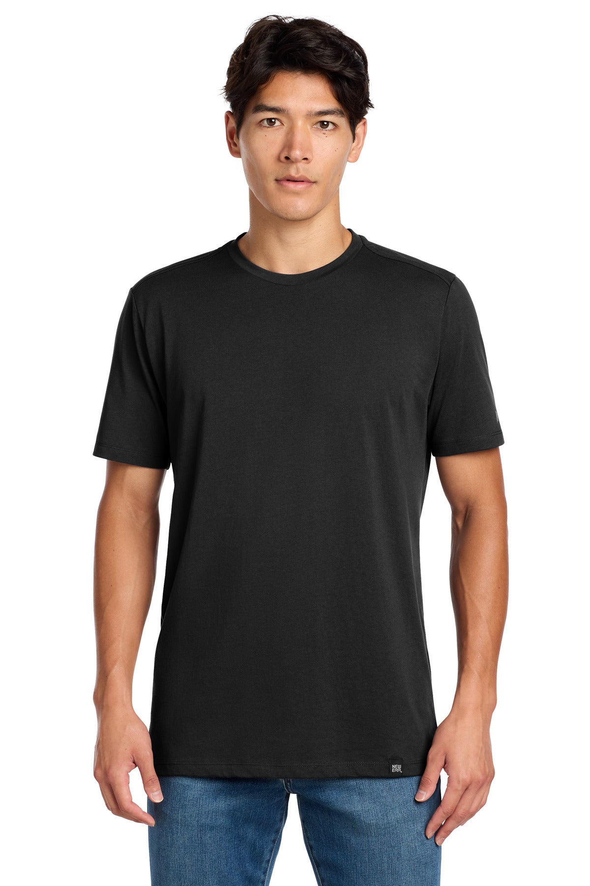 New Era  Heritage Blend Crew Tee - Black
