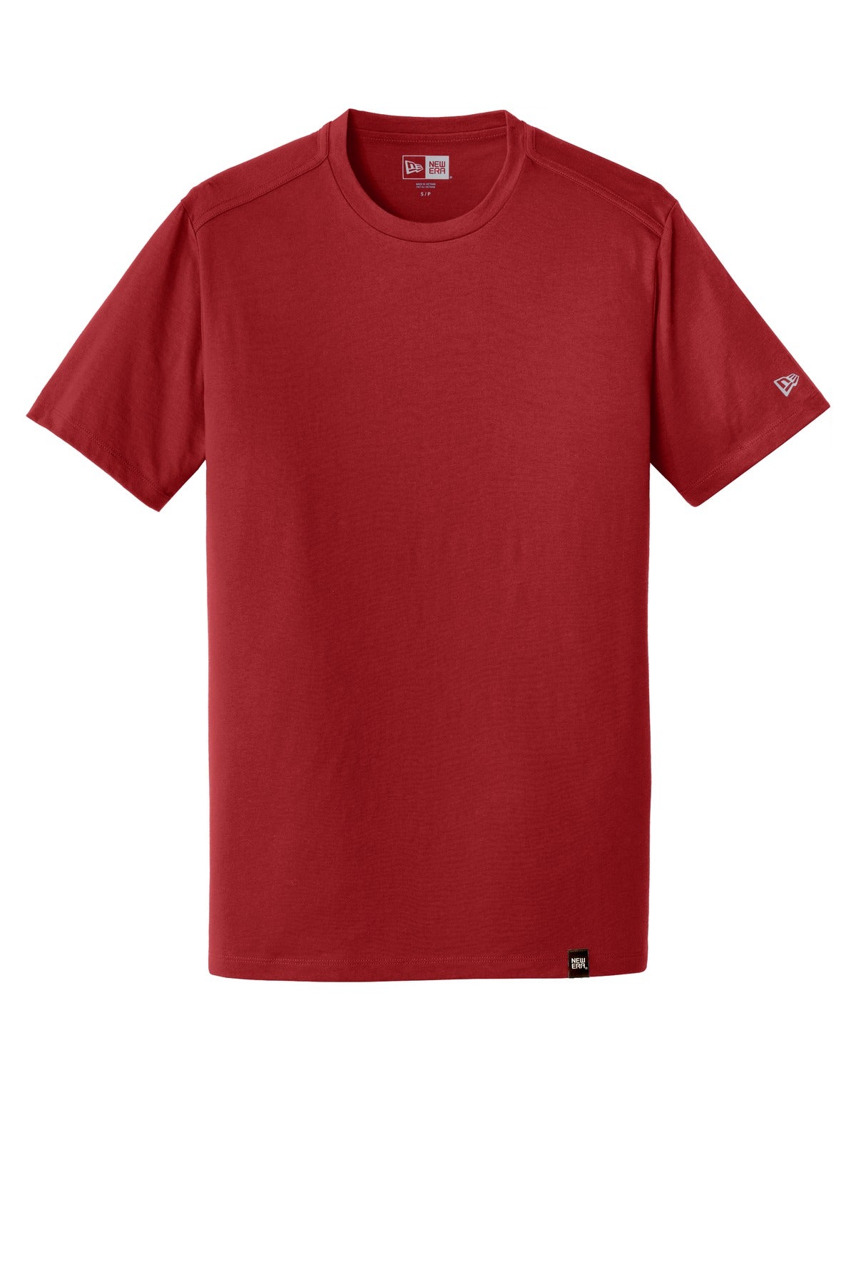 New Era  Heritage Blend Crew Tee - Crimson