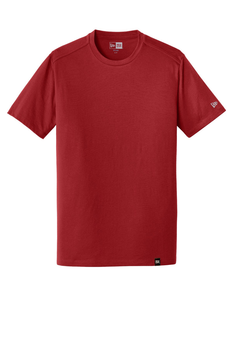 New Era  Heritage Blend Crew Tee - Crimson