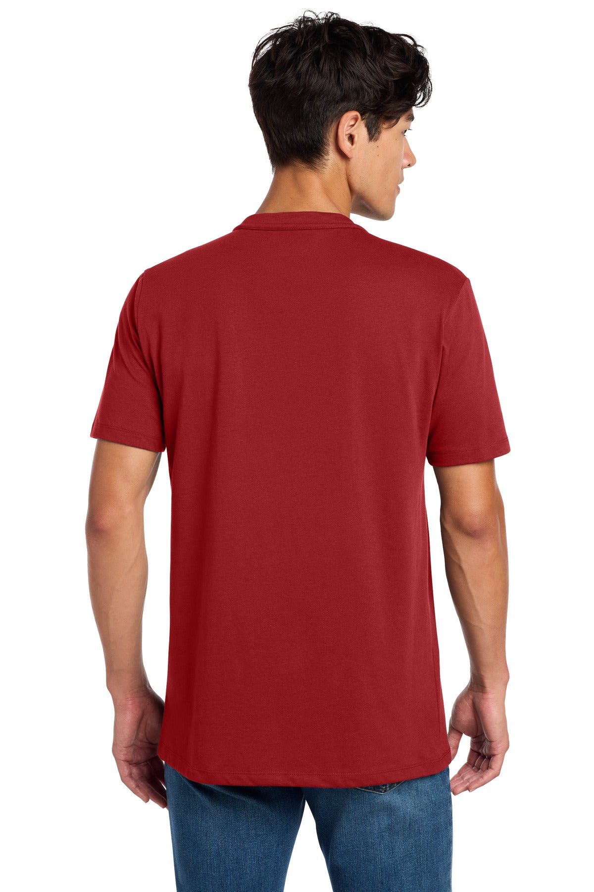 New Era  Heritage Blend Crew Tee - Crimson