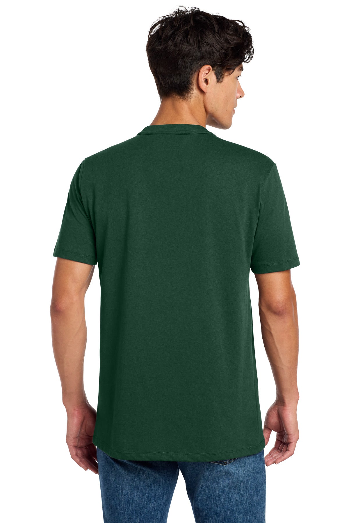 New Era  Heritage Blend Crew Tee - Dark Green