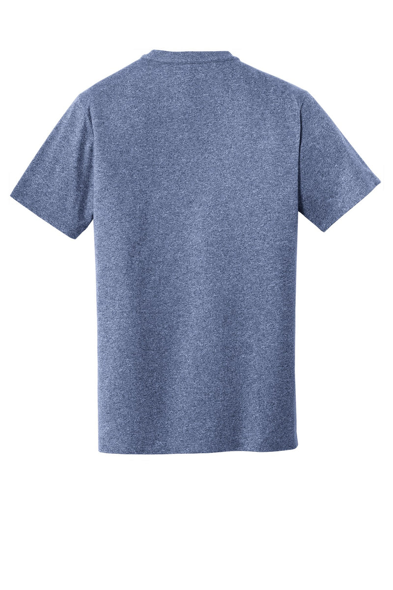 New Era  Heritage Blend Crew Tee - Dark Royal Twist