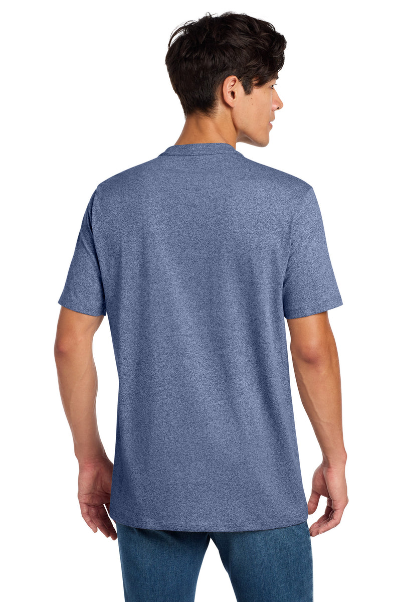 New Era  Heritage Blend Crew Tee - Dark Royal Twist
