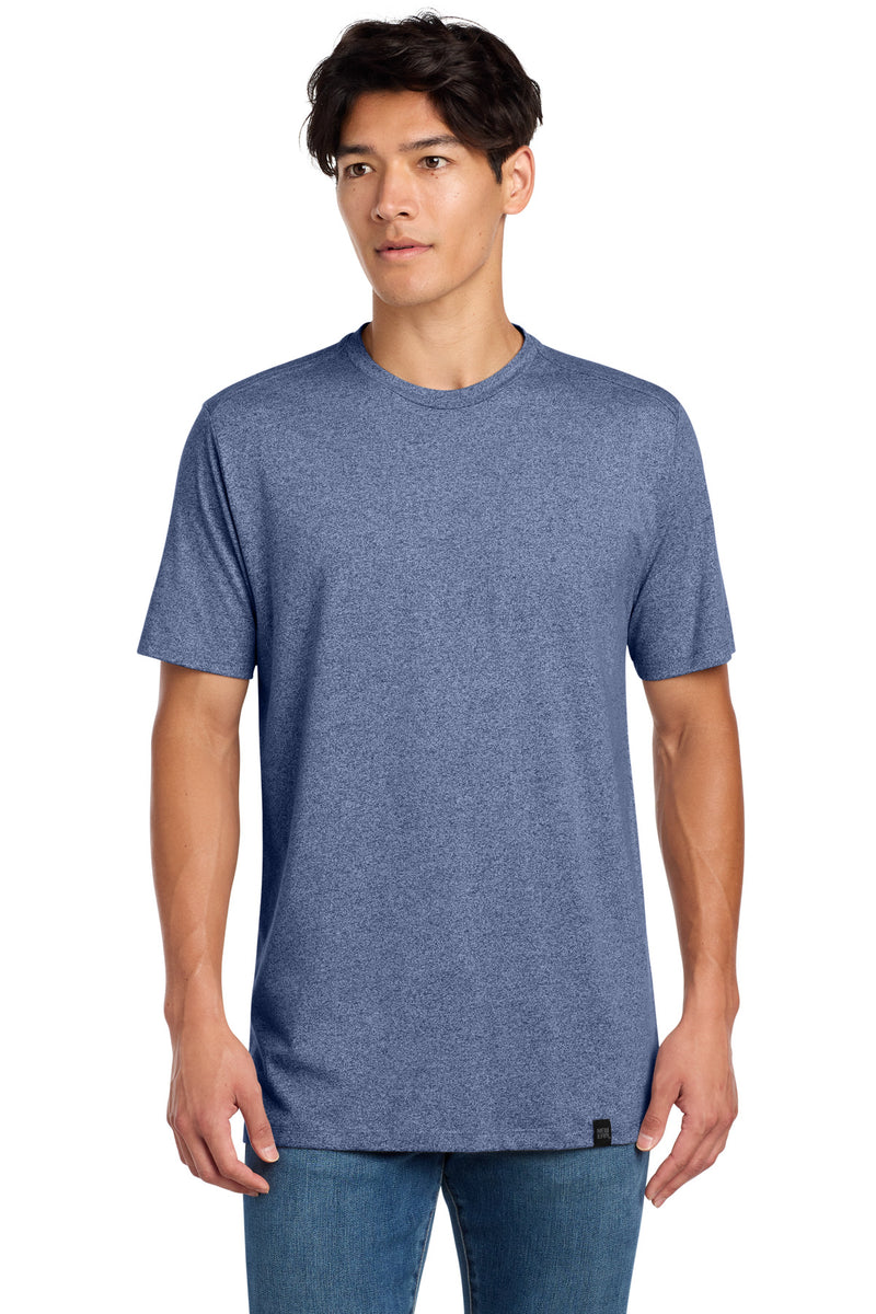 New Era  Heritage Blend Crew Tee - Dark Royal Twist