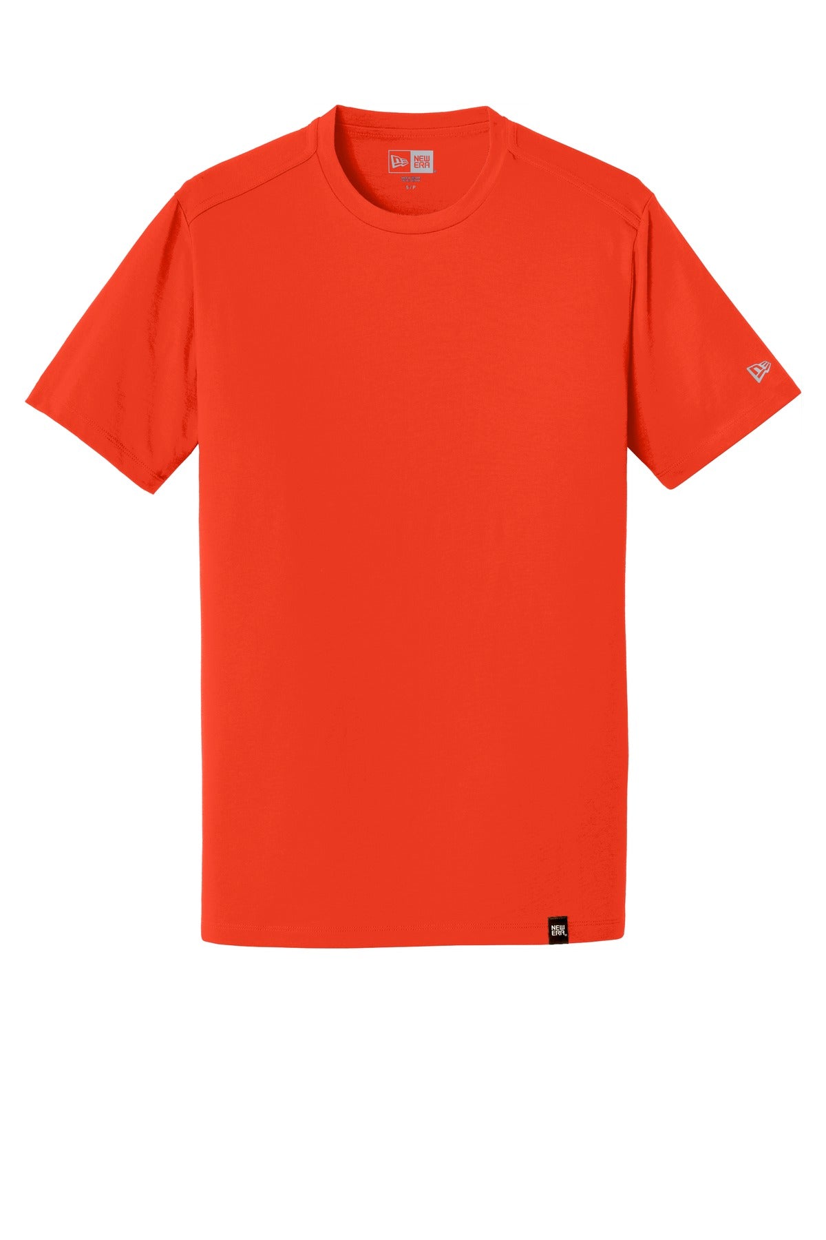 New Era  Heritage Blend Crew Tee - Deep Orange